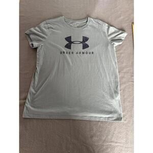 Under Armour XL Gray Logo T-Shirt